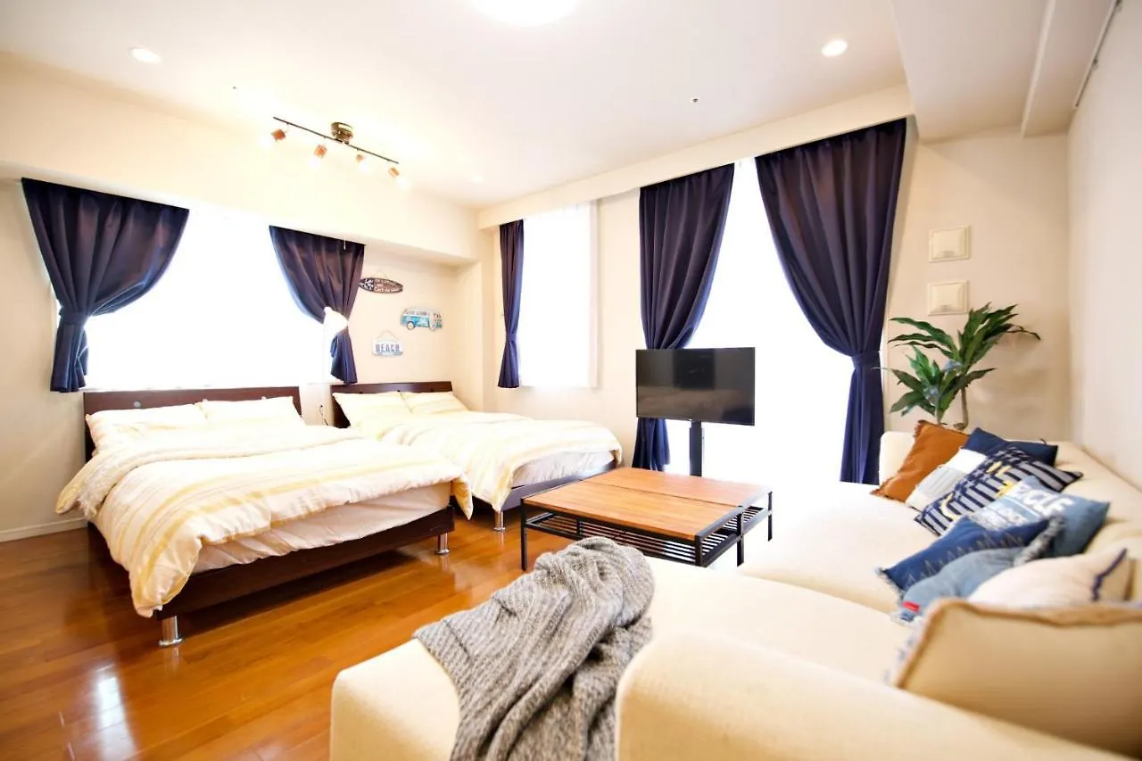 Lägenhet Qualia Jinnan Flat Tokyo prefektur